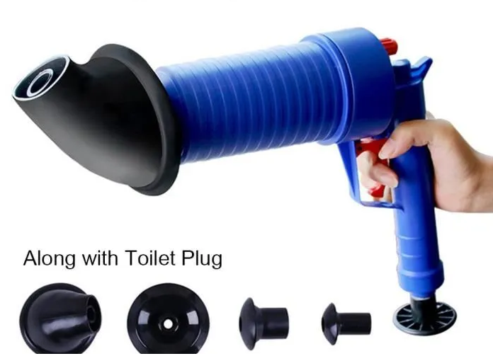 Pistolet à déboucher à air Pompe de vidange Air pour lavabo toilette